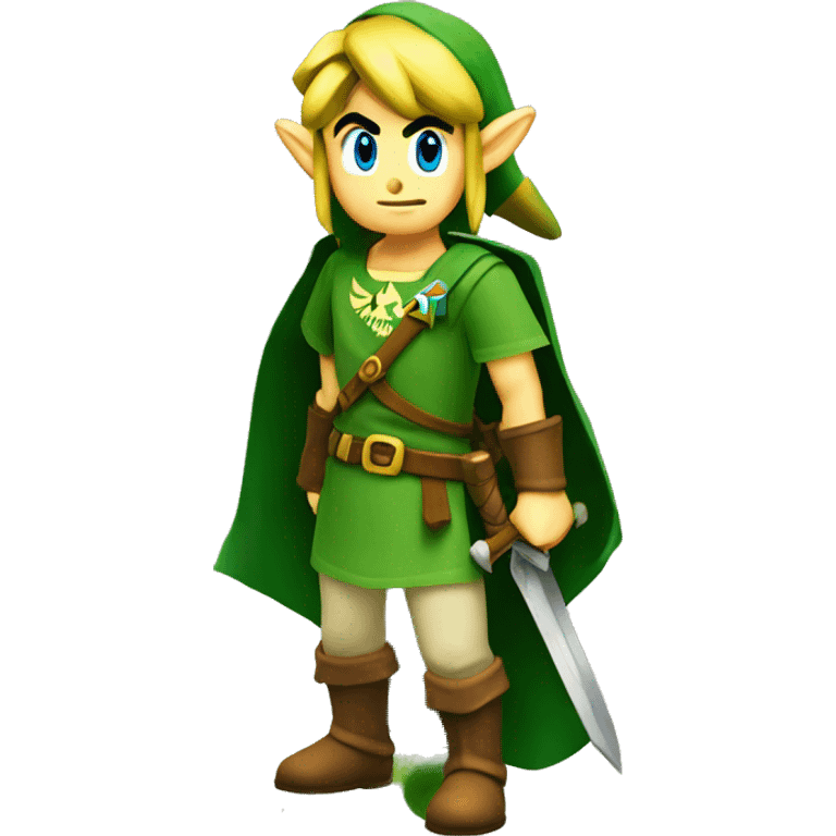 Link from the game the legend of zelda  emoji