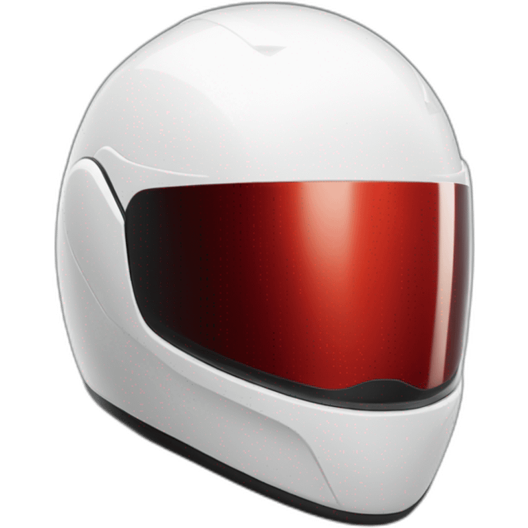 The Stig con casco rojo emoji