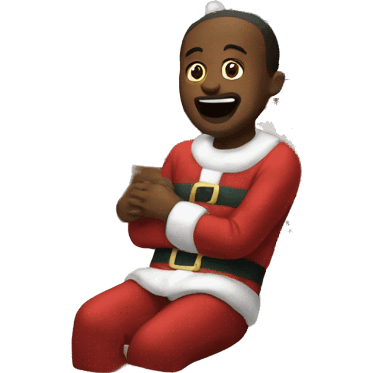 Christmas night  emoji