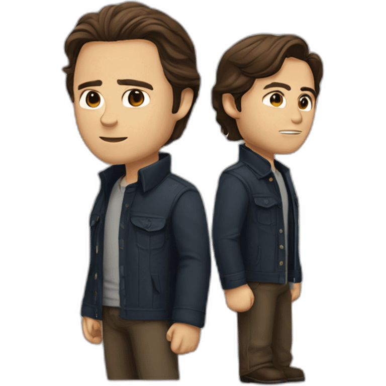 Dean and sam winchester emoji