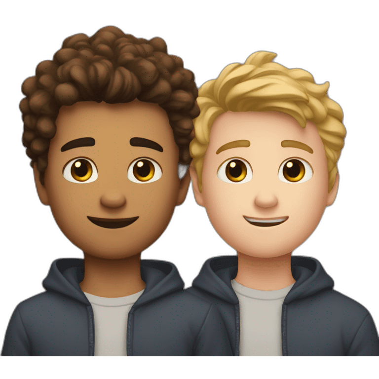 Ollie Lawrence and Finn Russel emoji