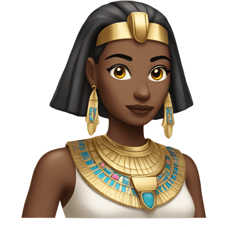 Light pink Egyptian goddess emoji