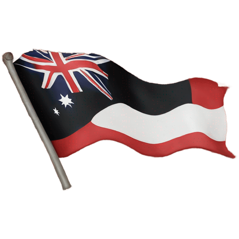 Australian indigenous flag emoji