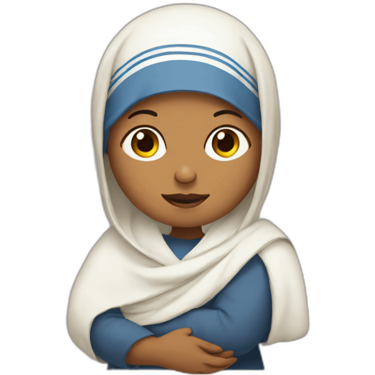 pregnant madre teresa emoji