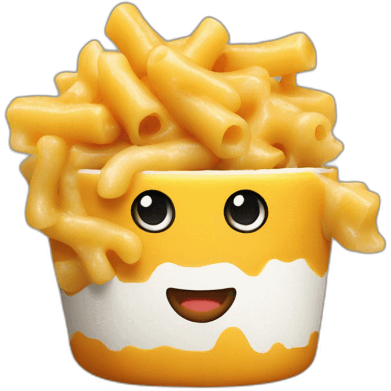 Kimchi Mac and cheese emoji