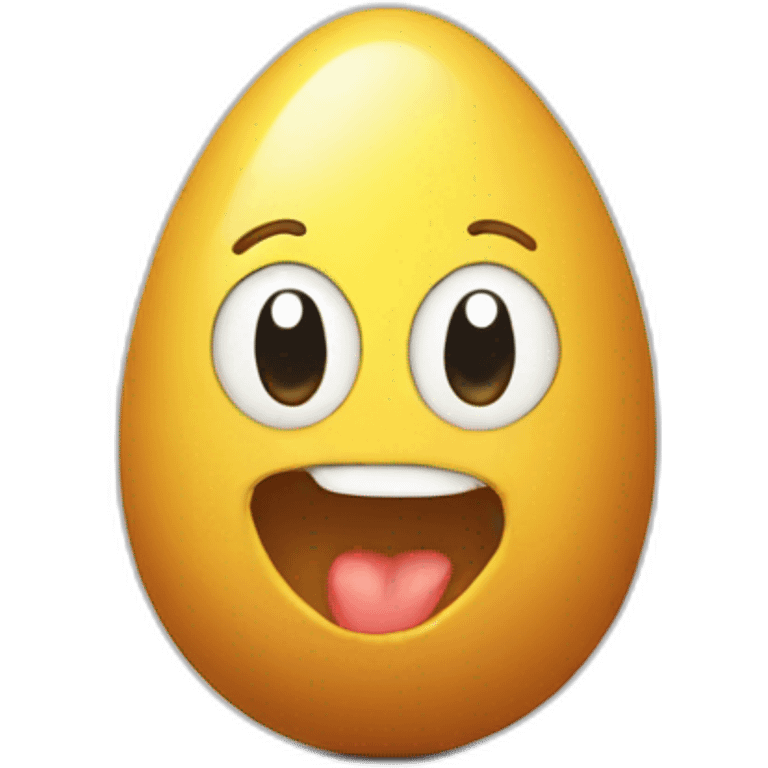 Silly Egg  emoji