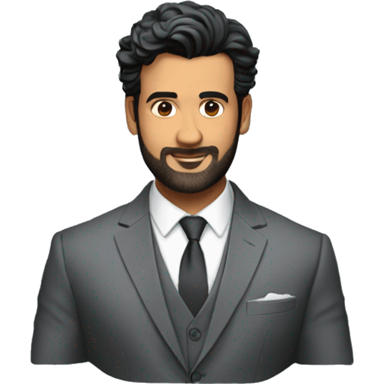 Prabhas in suit emoji