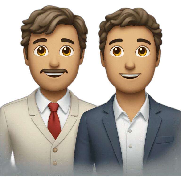 groupe de trois personnes masculin emoji