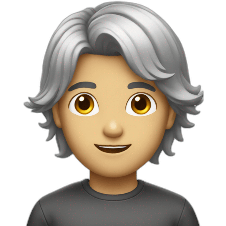 A boy stylish and handsome  emoji