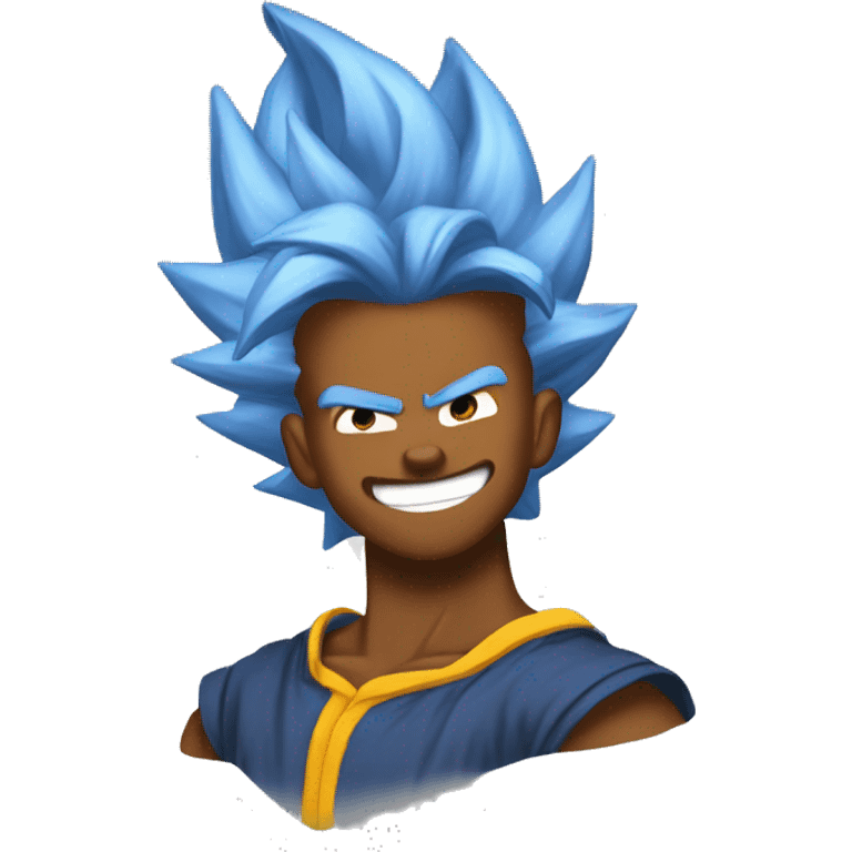 Super saiyan bronny emoji