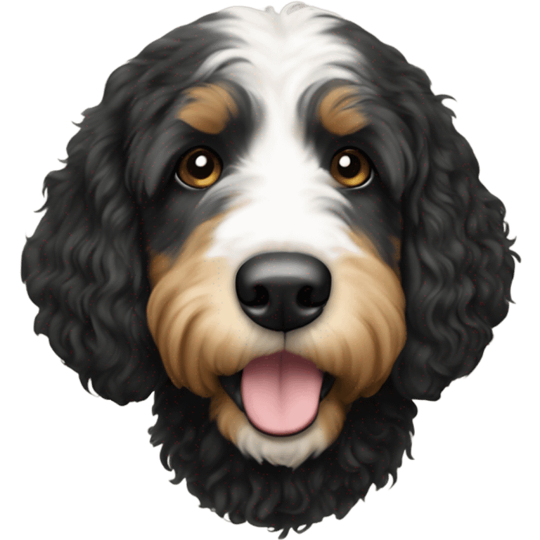 Bernedoodle purdue university emoji