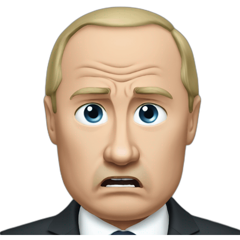 Angry Putin emoji