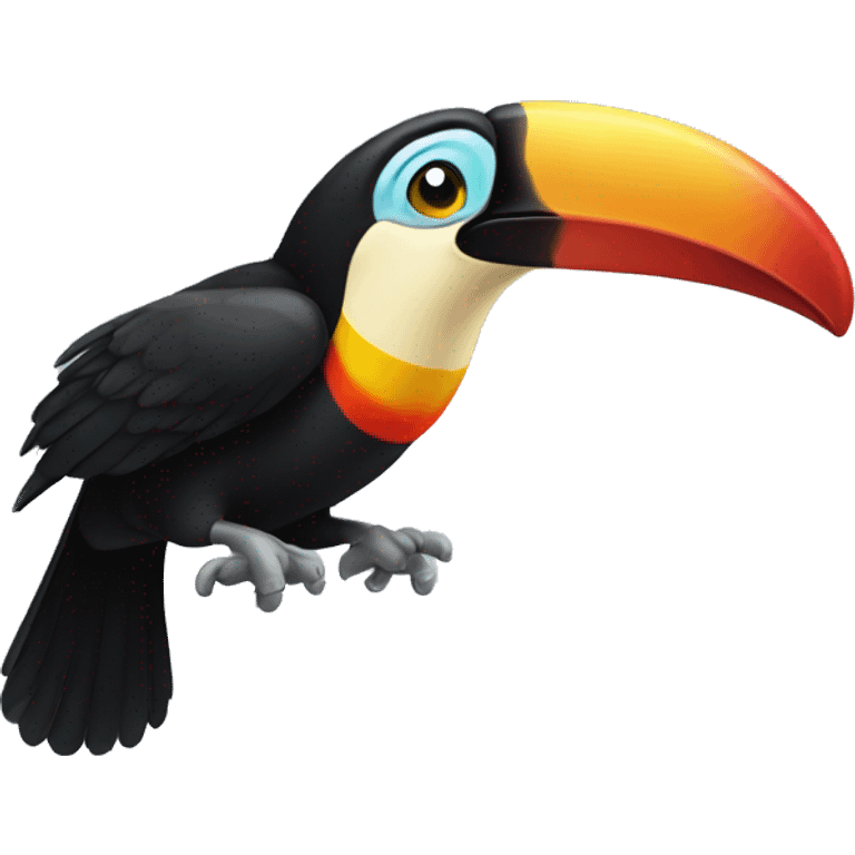 toucan flying emoji