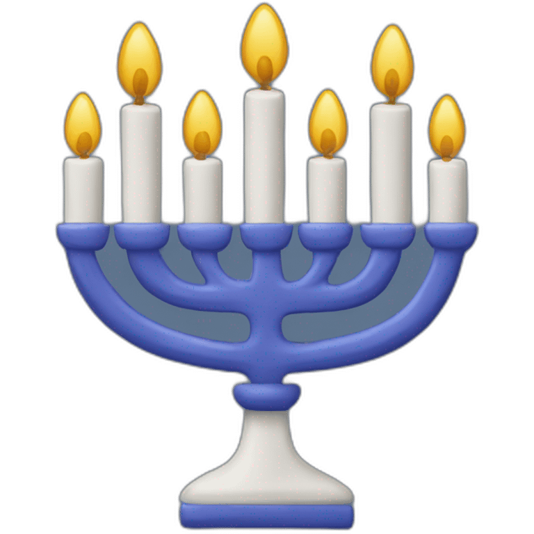 Menorah emoji