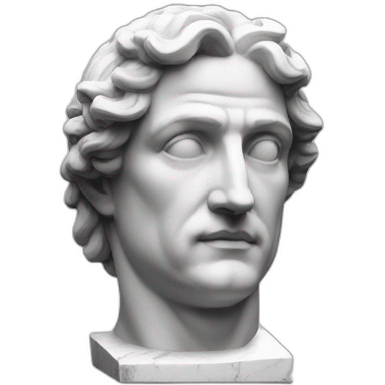 Generate a Greek Marble Statue emoji