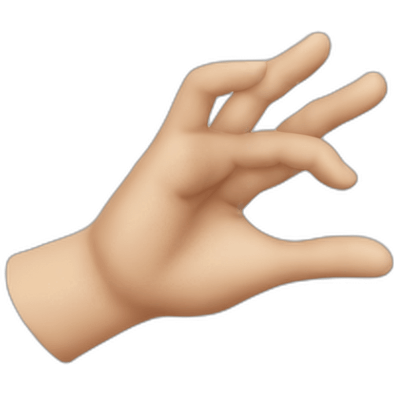 Hand emoji