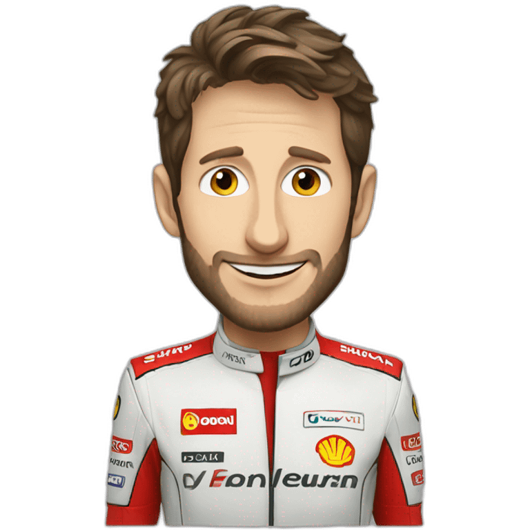 Romain Grosjean emoji