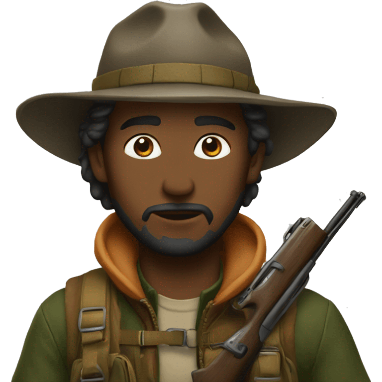 hunter emoji