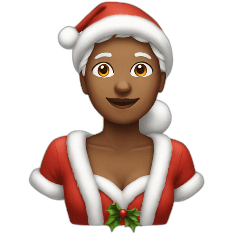 Mère noel emoji