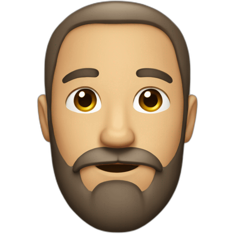 handsome bearded men emoji