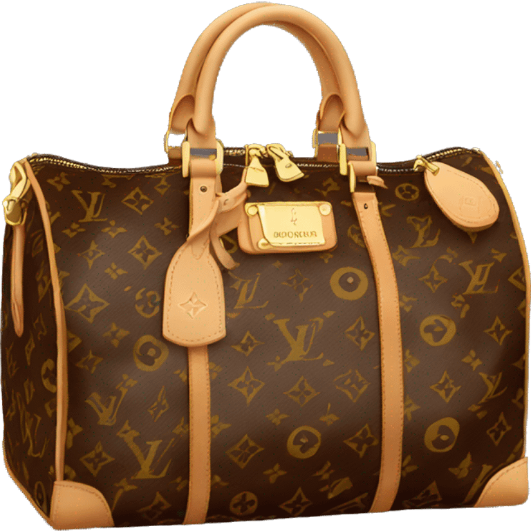 Louis Vuitton bag emoji