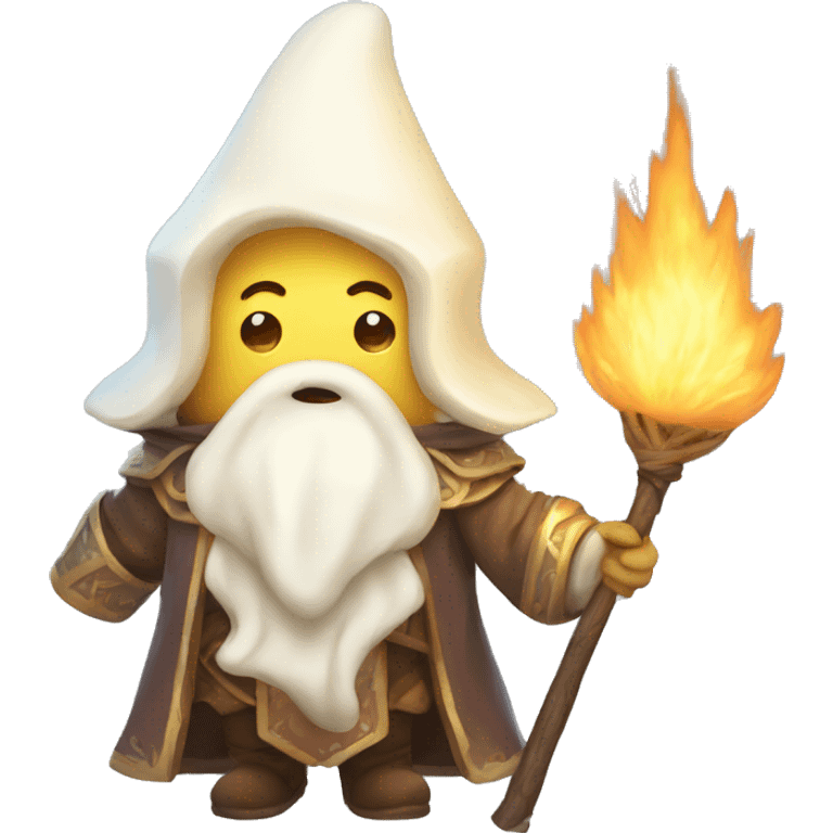 Marshmallow mage emoji