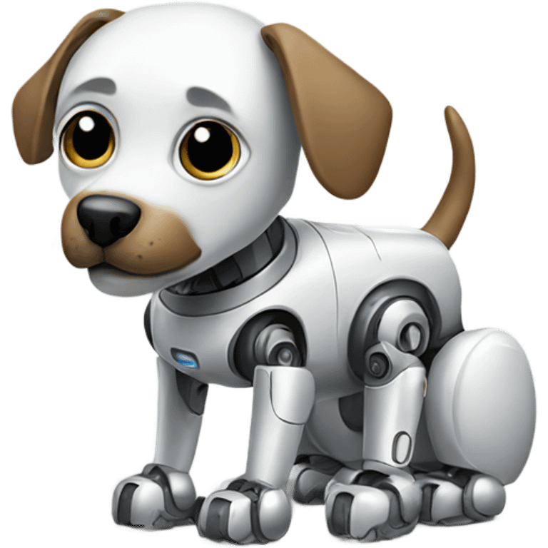 Robotic dog  emoji