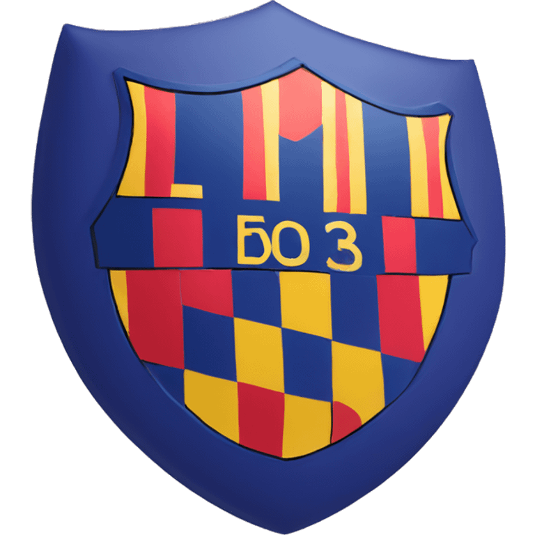 barcelona fc logo emoji