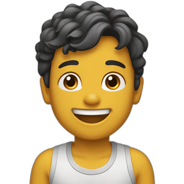 criança feliz emoji