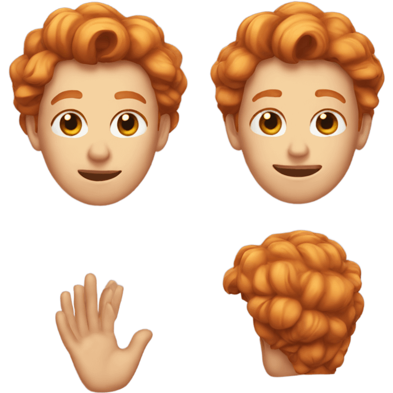 Ginger princes  emoji