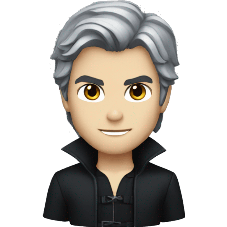 Damon Salvatore vampire MINI emoji