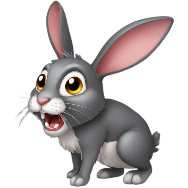 ravenous rabid rabbit emoji