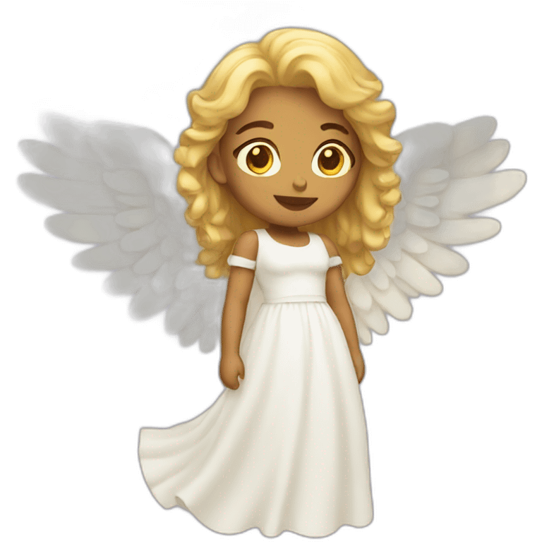 Female angel emoji