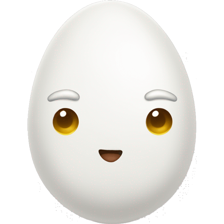 White eggs emoji