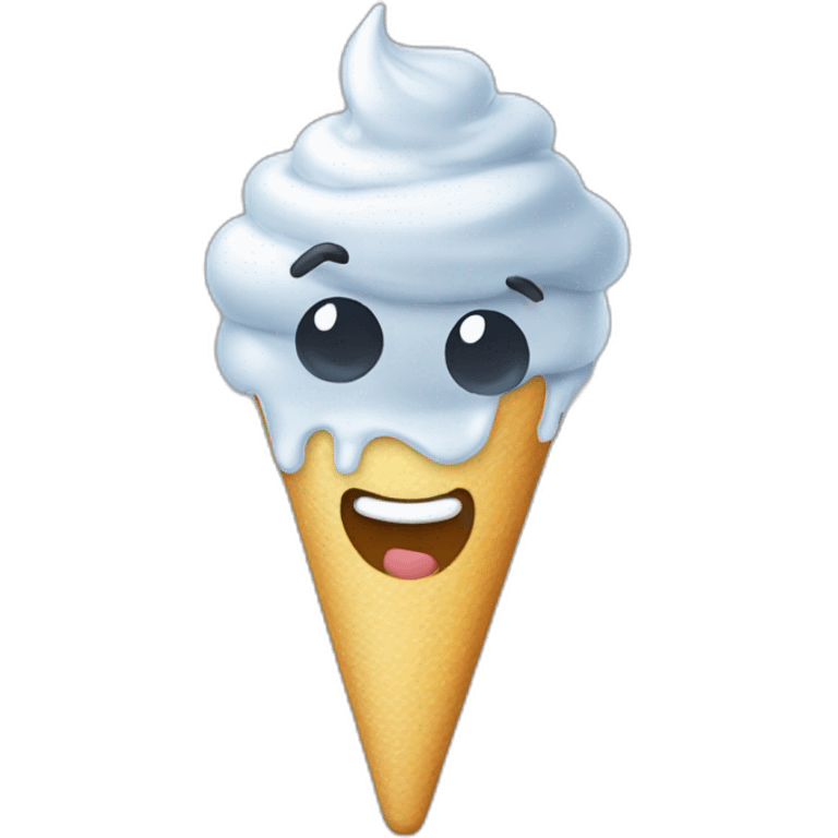 Glace au steck emoji