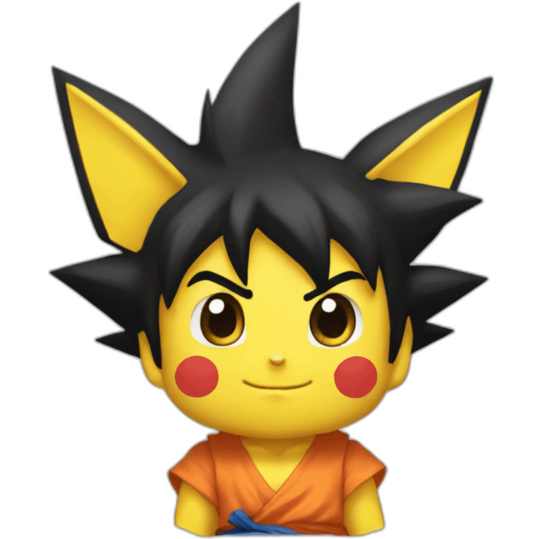 goku con picachu emoji