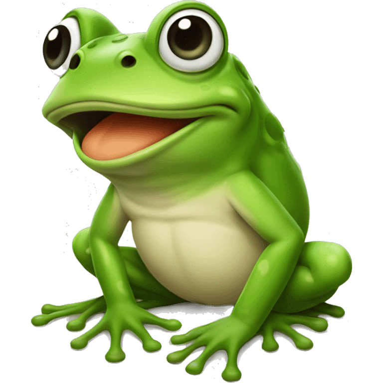 frog in ussr emoji