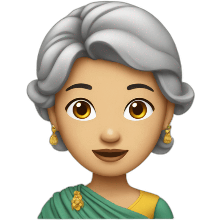 Une femme cambodgienne emoji