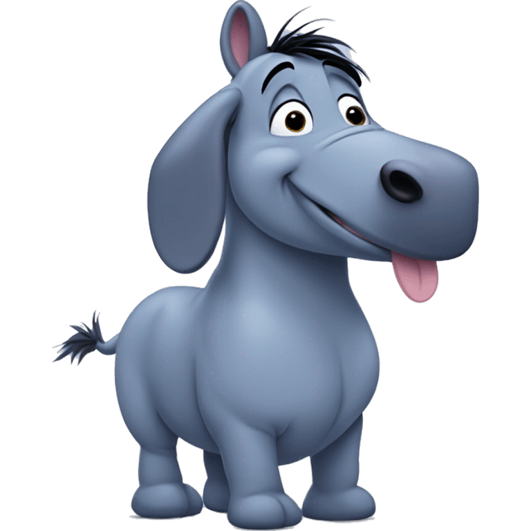 Eeyore saying yes emoji