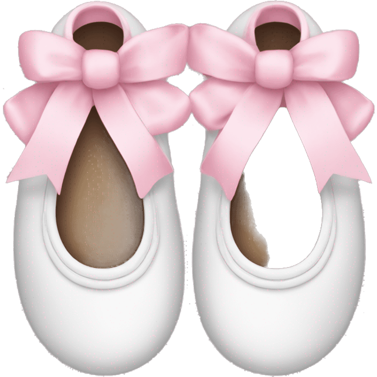 Cute ballet slippers  emoji