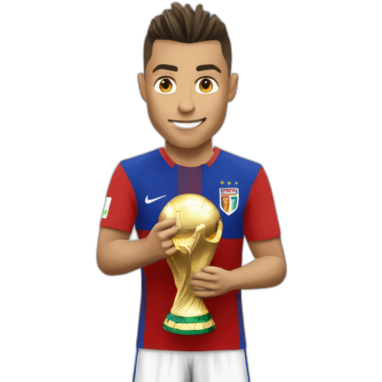 ronaldo gagne la World Cup emoji