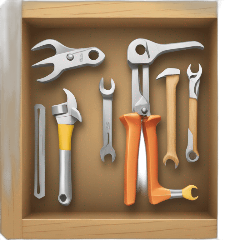 a box of tools that moves quickly emoji