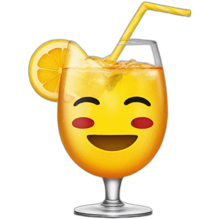 Smiley spritz emoji