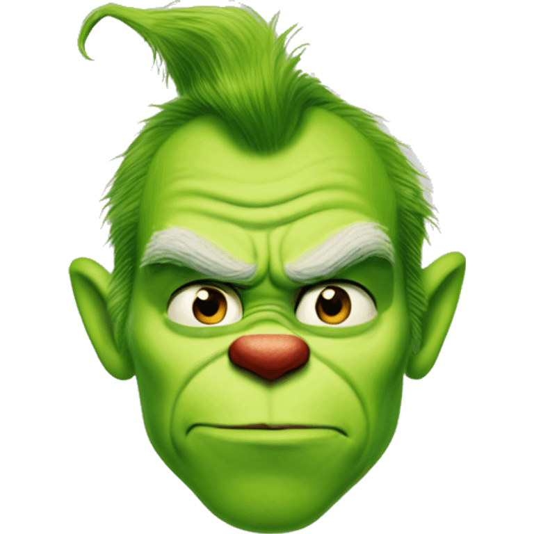 henry cavill as grinch emoji