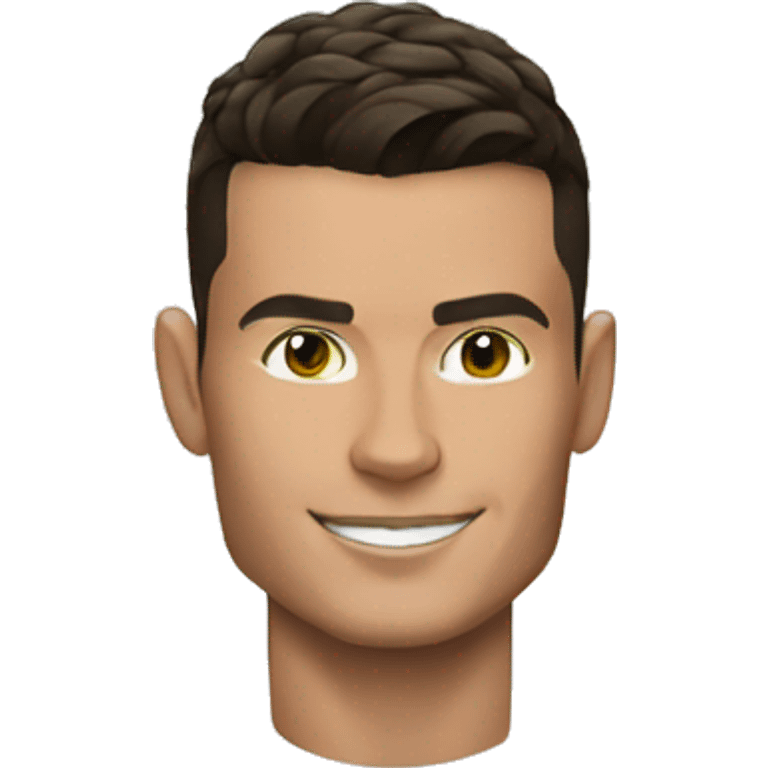 Cat on cr7 emoji