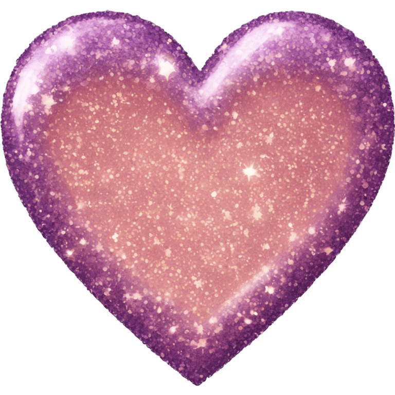 glitter heart  emoji