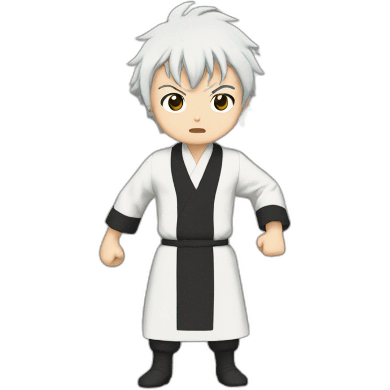 Satoru-gojo-fighting emoji