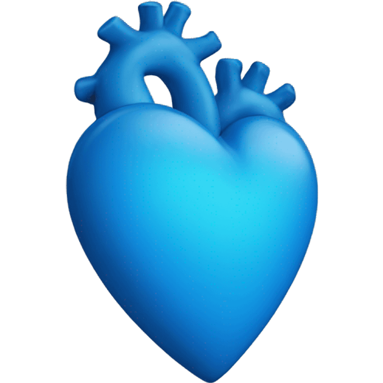 blue heart emoji