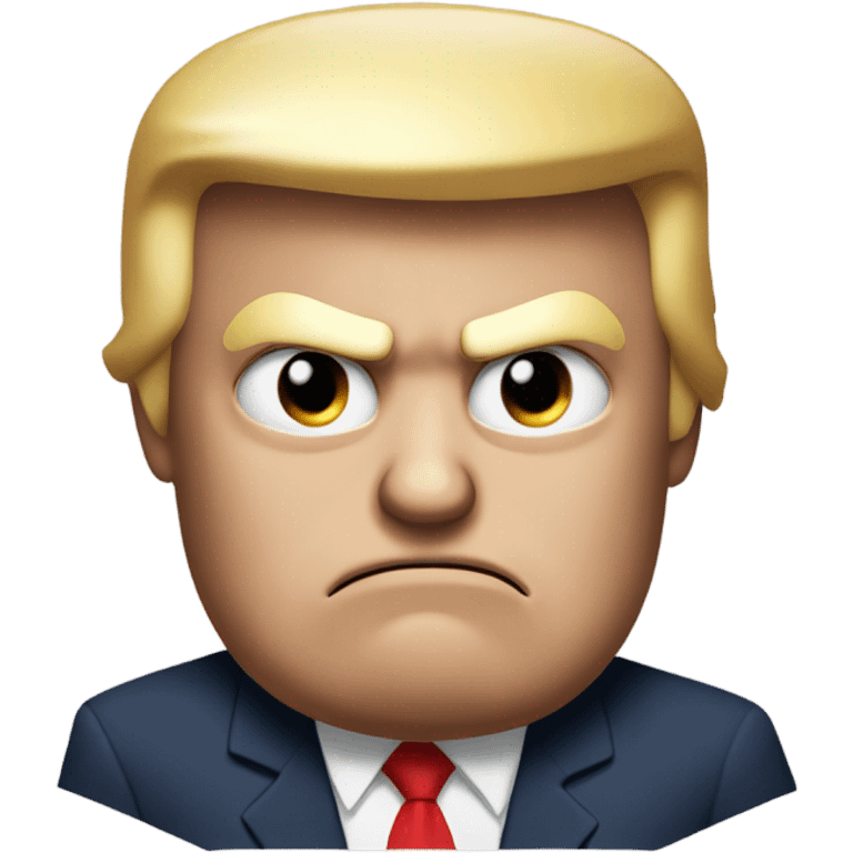 angry trump emoji