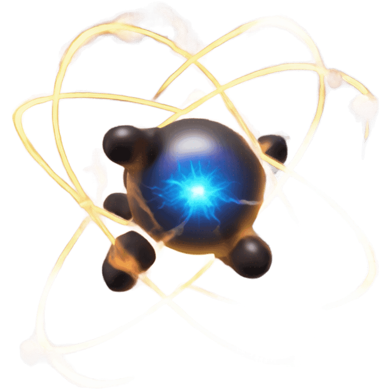 explosion atom in space emoji